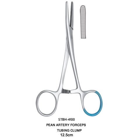 PEAN ARTERY FORCEPS TUBING CLUMP