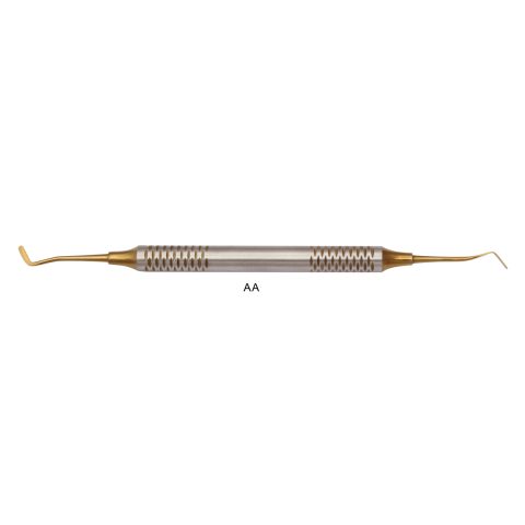 OMPOSITE SET OF 7 FILLING INSTRUMENTS TITANIUM GOLD COATING