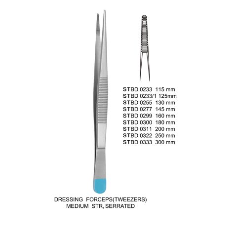 DRESSING FORCEPS TWEEZERS