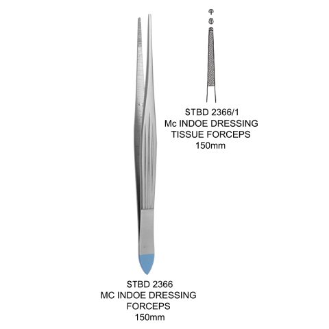 MC INDOE DRESSING FORCEPS