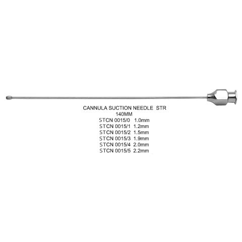 CANNULA SUCTION NEEDLE STR