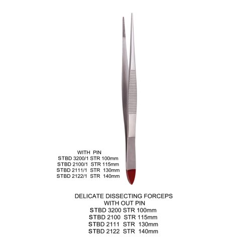 DELICATE DISSECTING FORCEPS