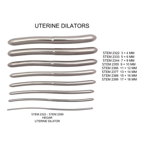HEGAR UTERINE DILATORS