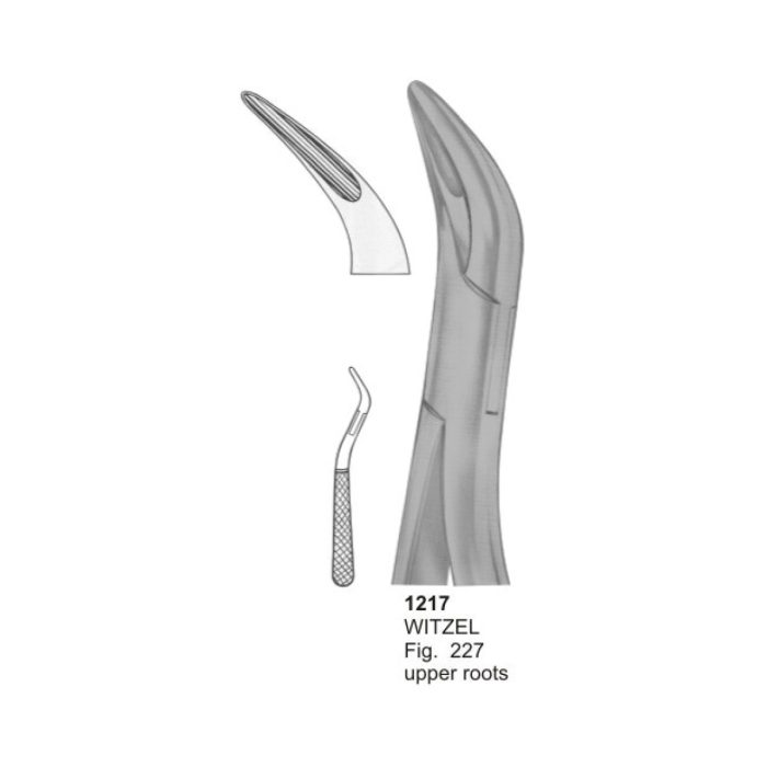 Root Splinter Forceps WITZE, Upper Roots – GamiSurgical