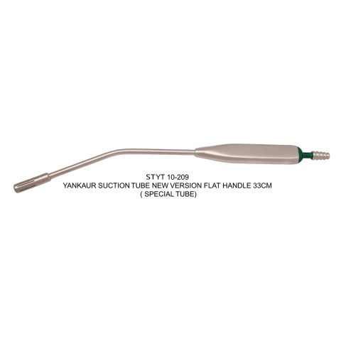 YANKAUR SUCTION TUBE NEW VERSION FLAT HANDLE