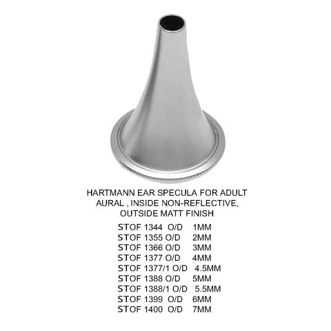 HARTMANN EAR SPECULA FOR ADULT AURAL