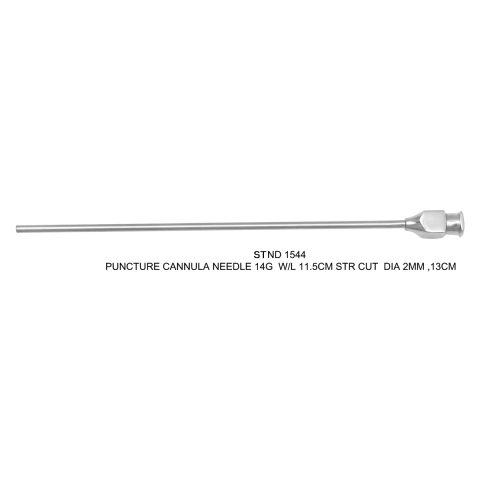 SUCTION NEEDLE ONE SIDE HOLE WITH LUER LOCK