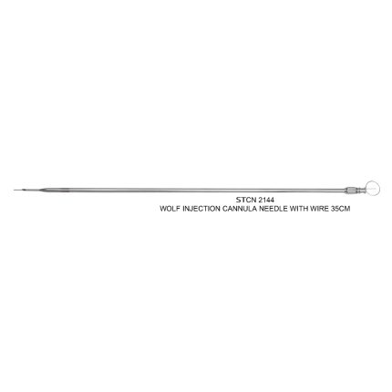 WOLF INJECTION CANNULA NEEDLE WITH WIRE