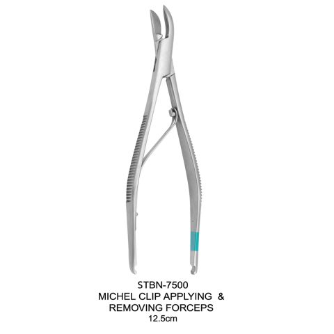 MICHEL CLIP APPLYING & REMOVING FORCEPS