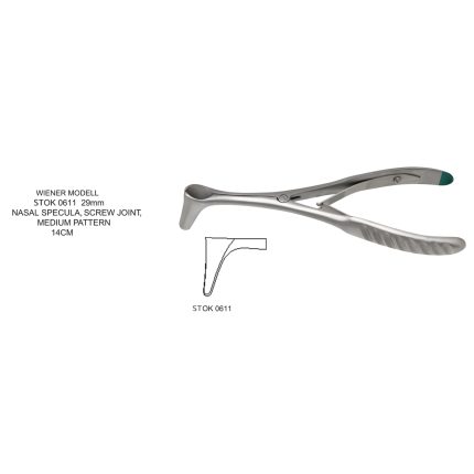 WIENER MODELL NASAL SPECULLA SCREW JOINT  MEDIUM PATTERN