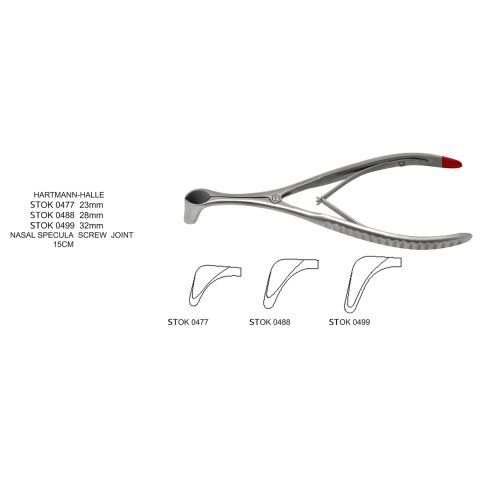 HARTMANN-HALLE NASAL SPECULLA SCREW JOINT