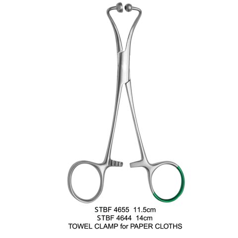 TOWEL CLAMP FOR PAPER CLOTH