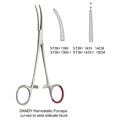 DANDY HEMOSTATIC FORCEPS