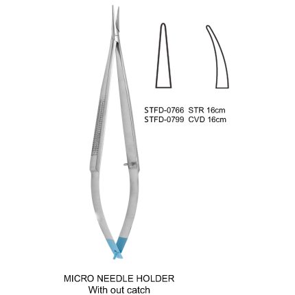 MICRO NEEDLE HOLDER WITH OUT CATCH