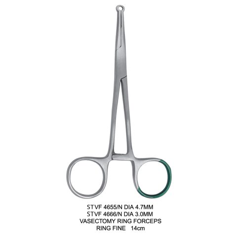 VASECTOMY RING FORCEPS