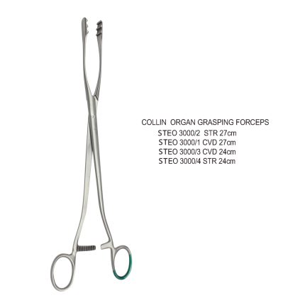 COLLIN ORGAN GRASPING FORCEPS
