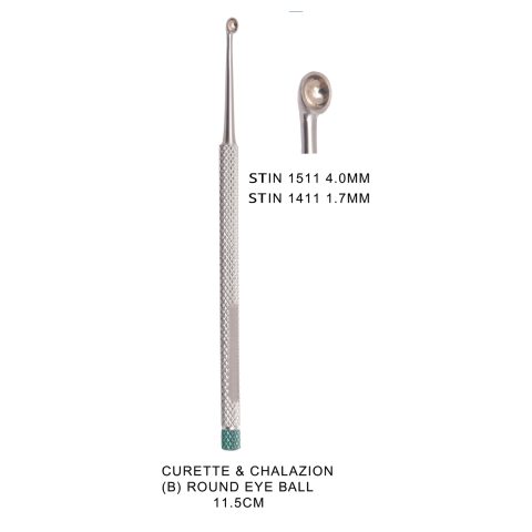 CURETTE & CHALAZION ROUND EYE BALL