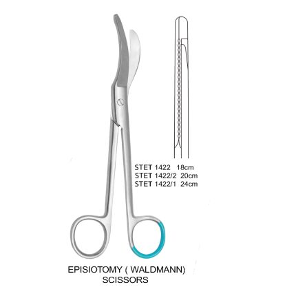 EPISIOTOMY WALDMANN SCISSORS